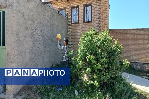 برگزاری اردوی درون مدرسه‌ای در مدرسه شهید معتمدی گزکوه