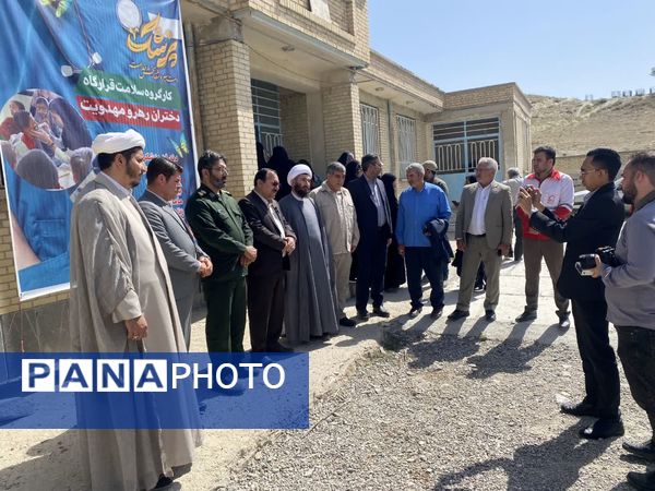 اعزام کاروان سلامت جمعیت هلال احمر مانه و سملقان به مناطق محروم بربر قلعه