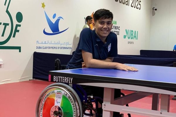 شکار سومین برنز از میز پاراتنیس‌روی‌میز‌ توسط پینگ‌پنگ‌بازان جوان ایران 