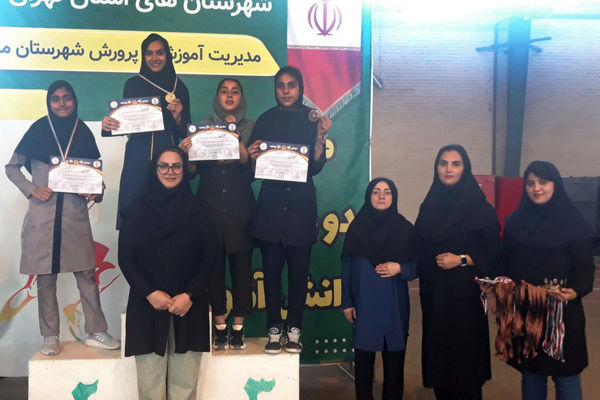 کسب رتبه اول استانی دو و میدانی دختران ملاردی در مسابقات دانش‌آموزی