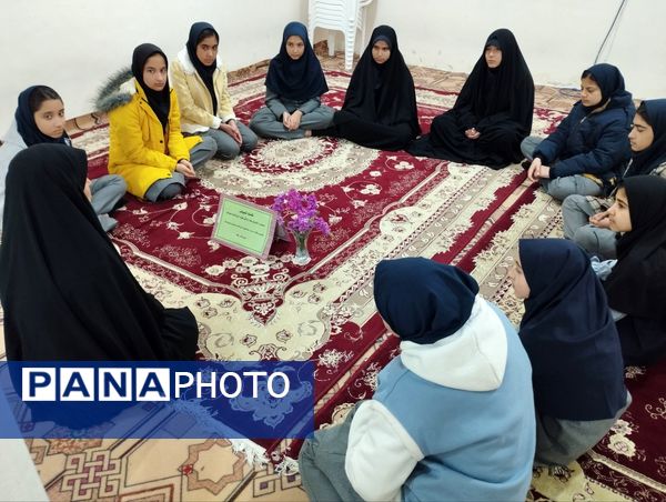 ویژه برنامه گرامیداشت شهادت حاج قاسم در دبیرستان دخترانه رفعت 