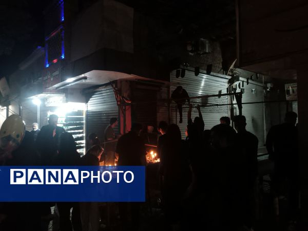 آیین شام غریبان در شهرستان نیشابور