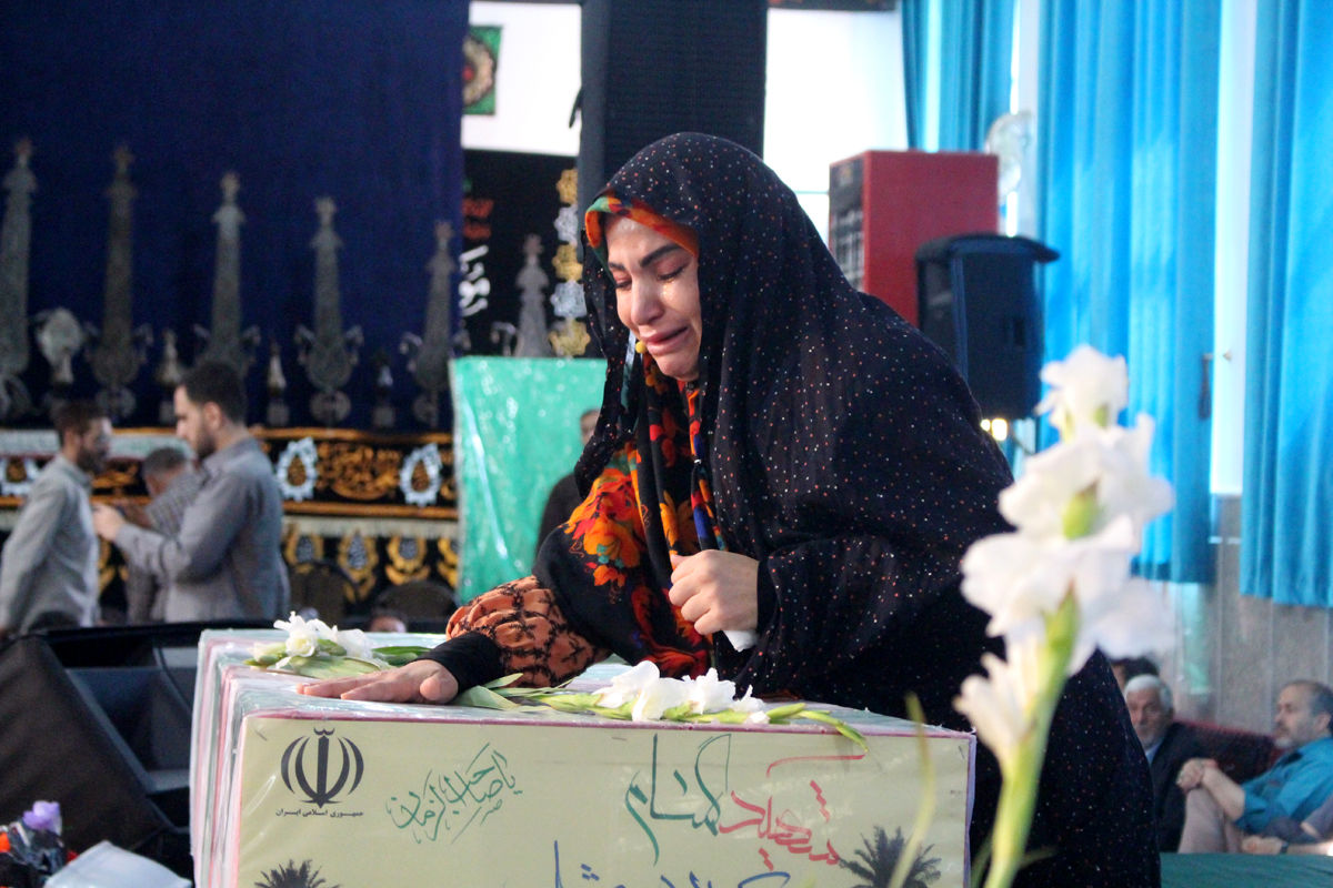 حضور نوجوانان در سی و پنجمین یادواره شهدای روستای فردوی قم
