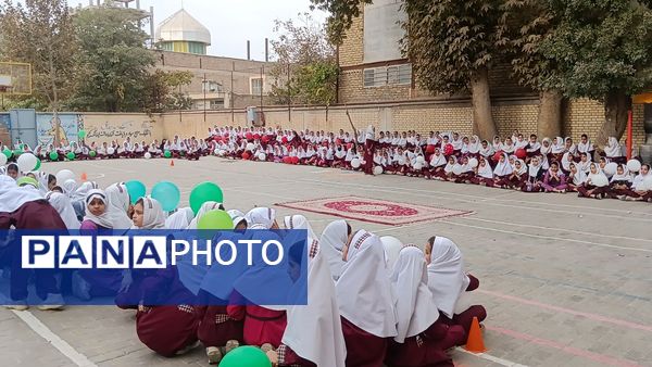 مراسم المپیاد ورزشی درون مدرسه ای دبستان شطیطه۲