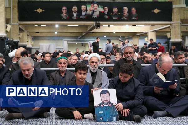 مجلس بزرگداشت شهدای خدمت در محضر مقام معظم رهبری