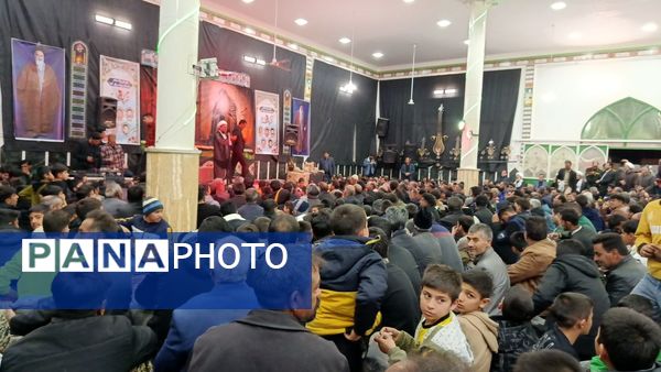 مراسم عزاداری شام شهادت حضرت زهرا (س) در کاشمر