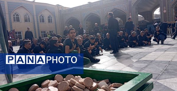 مراسم زنجیر زنی و سینه زنی به مناسبت شهادت امام رضا علیه السلام 