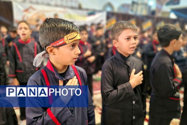 آیین عزاداری نو گلان فاطمی؛ از مسیر مدرسه میثاق تا مسجد امام حسن مجتبی (ع) فشافویه