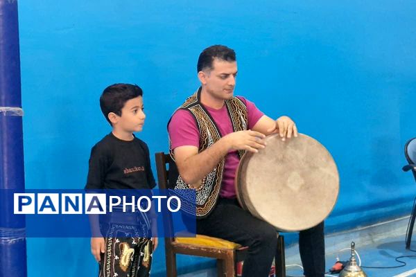 پیوند خانواده و مدرسه با طرح پهلوان سعید در قرچک