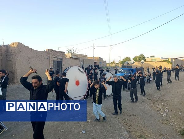 عزاداری هم نوا با علمدار کربلا 