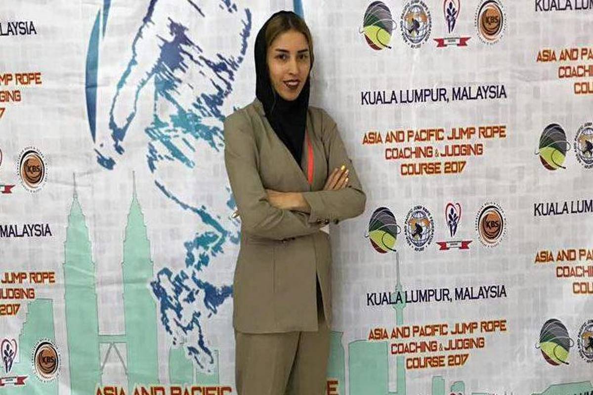 معلم سمنانی، تنها نماینده ایران در دوره پیشرفته داوری و مربیگری طناب‌زنی آسیا
