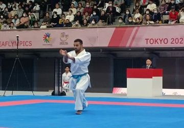 نایب‌قهرمانی پژمان گلچهره در کاتای المپیک ناشنوایان