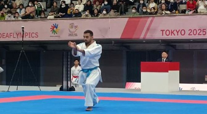 نایب‌قهرمانی پژمان گلچهره در کاتای المپیک ناشنوایان