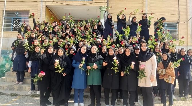 روز دختر در شبانه روزی امام حسین(ع) منطقه میانکوه