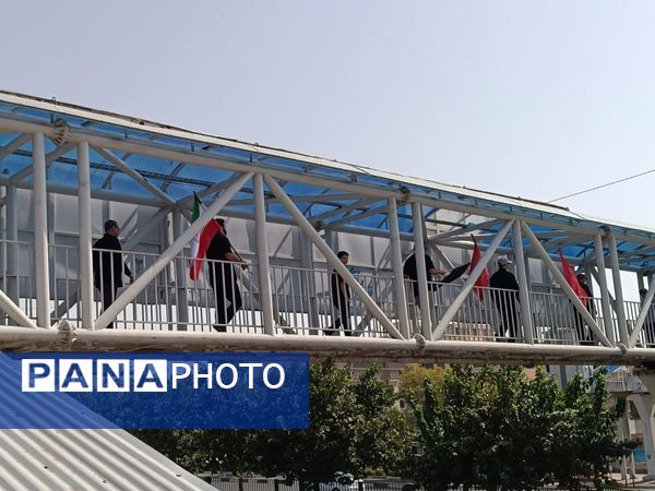  مراسم جاماندگان اربعین در مشهد مقدس