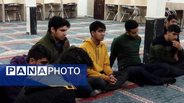 آموزش مداحی در دبیرستان شاهد ابوذر غفاری نیشابور 