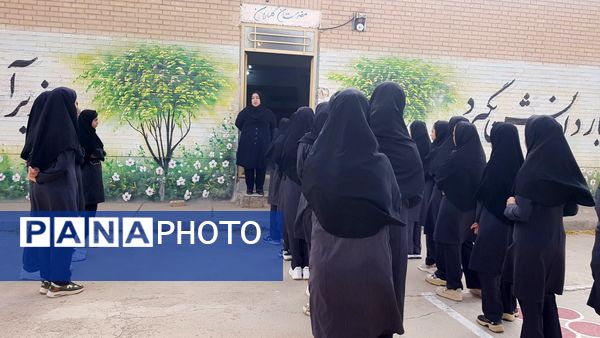آیین بازگشایی مدارس در مدرسه گلشاد روستای کاهه
