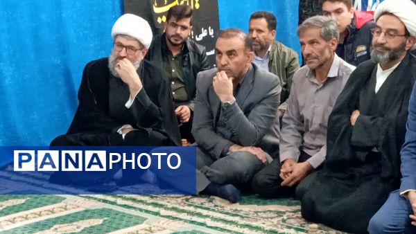 نماز جمعه شهر بن با حضور خانواده بزرگ آموزش و پرورش 