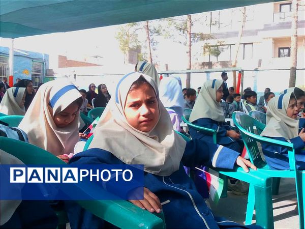 جشن شکوفه ها در دبستان فضیلت