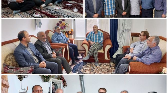 دیدار با فرهنگیان بازنشسته در گلوگاه 