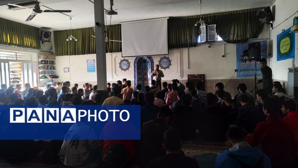 هیات هفتگی دانش‌آموزی در دبیرستان شاهد ابوذر غفاری نیشابور 