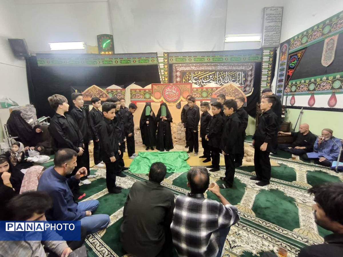 عزاداری و تغزیه خوانی خرابه شام و اجرای سرود بی بی رقیه
