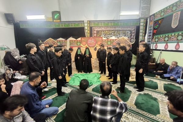 عزاداری و تغزیه خوانی خرابه شام و اجرای سرود بی بی رقیه