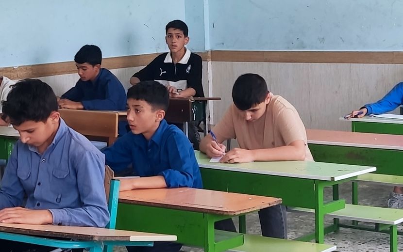 آغاز امتحانات نوبت دوم در دبیرستان ابوریحان ۲