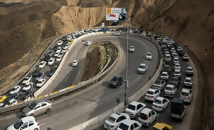 تردد در محور چالوس و آزاد راه تهران - شمال ممنوع شد