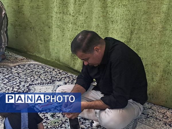 مراسم شب اربعین در مسجد الهادی نیشابور