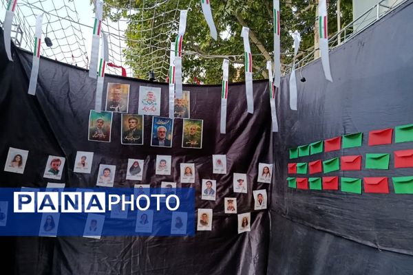 برپایی موکب دختران بصیرا در بجنورد 