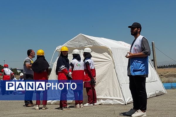 حضور دانش‌آموزان فیروزکوهی در دوازدهمین دوره المپیاد آماده دادرس