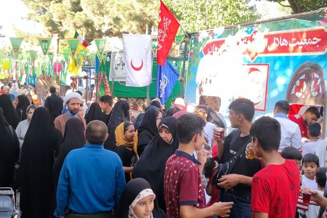 جشن بزرگ عید غدیر در موکب های شیروان