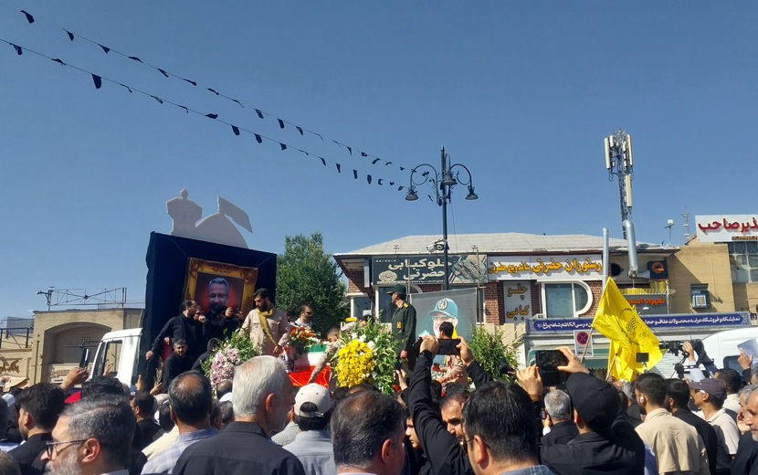 شیراز میزبان پیکر مطهر یکی از سرداران بزرگ انقلاب