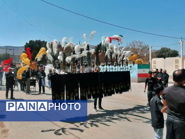 شهر نسر غرق در سوگ؛ برپایی دسته‌های عزاداری شهادت امام حسن(ع) و رحلت پیامبر اکرم(ص)