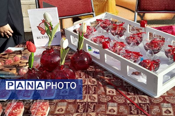 جشنواره انار در دبیرستان حجاب ورامین