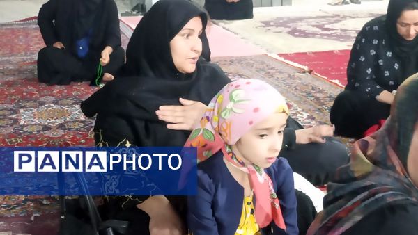حضور پرشور کودکان عاشورای حسینی در سرآبتاوه یاسوج