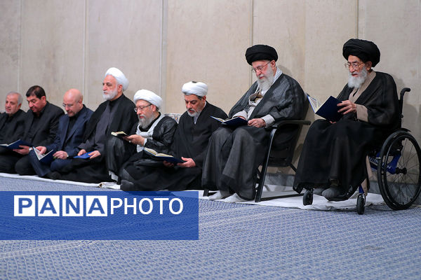 مجلس بزرگداشت شهدای خدمت در محضر مقام معظم رهبری