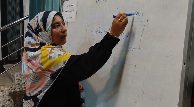 جلسه آموزش خبرنویسی و خبرنگاری در باقرشهر 