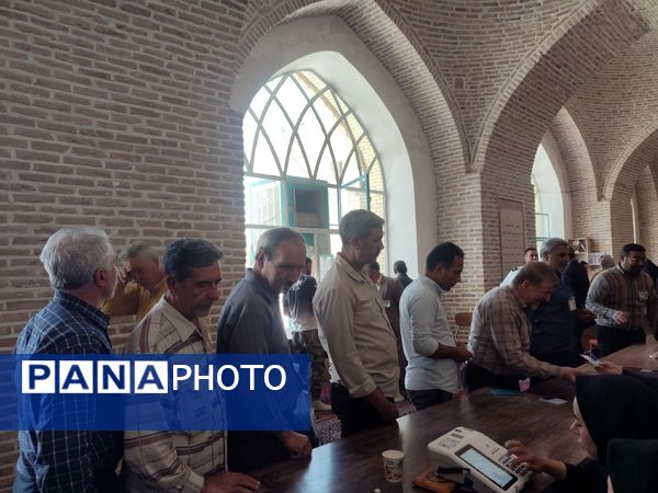 حضور مردم شهیدپرور دیار سلسله الذهب در انتخابات ریاست‌جمهوری