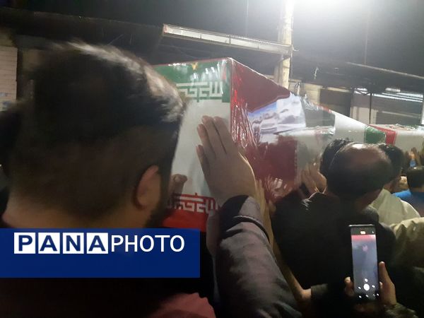 وداع پرشور با شهید ذاکریان در بابل