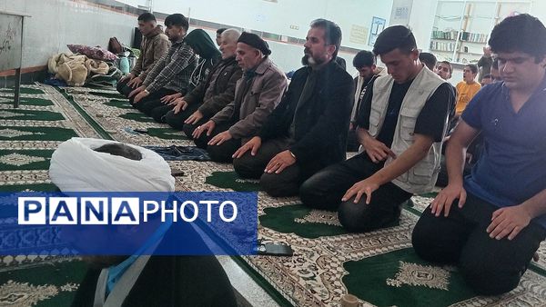 اعتکاف پسران دیشموک در مسجد امیرالمؤمنین(ع)