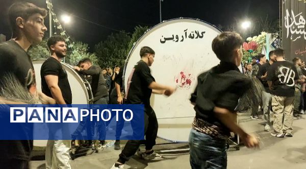 جلوه‌ای از شب‌های محرم در بجنورد 