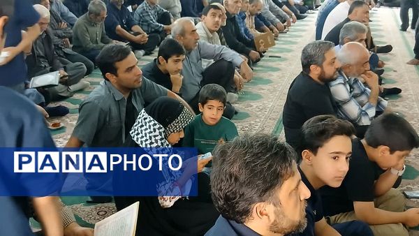 مراسم باشکوه یادبود شهدای روستای دیزان طالقان