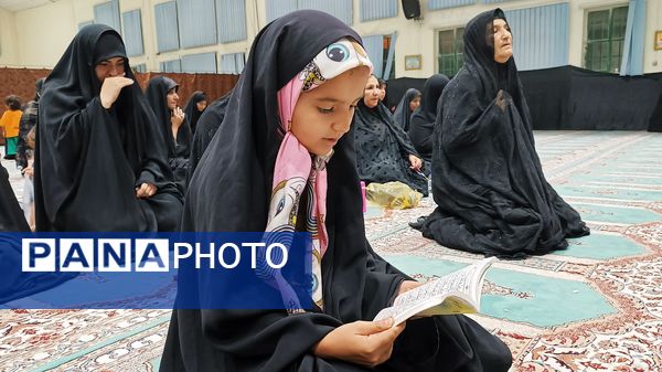  مراسم پرفیض زیارت عاشورا در شب چهارم محرم در مارگون