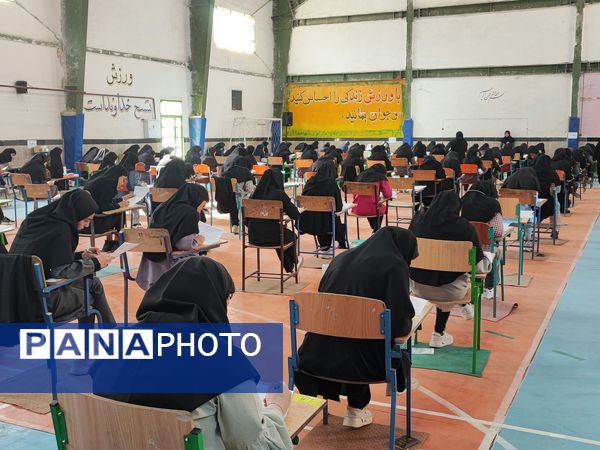 بازدید مدیر آموزش و پرورش مانه و سملقان از حوزه‌های امتحانات نهایی