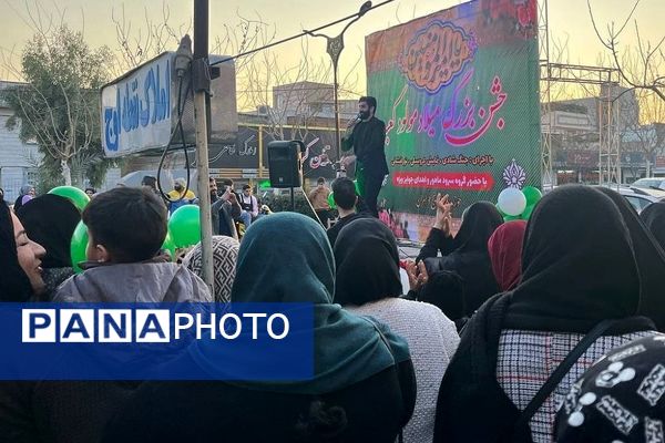 جشن بزرگ میلاد مولود کعبه در شهر قیامدشت ری یک