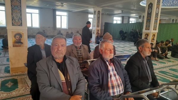 برگزاری آئین عبادی،سیاسی نماز جمعه در شهر قاضی 