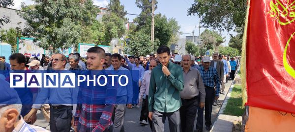 راهپیمایی جمعه‌های خشم و نصر همزمان با سراسر کشور در شیروان