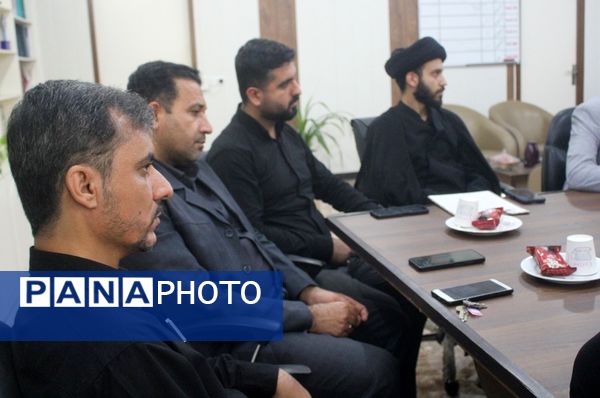 جلسه هماهنگی سوگواره «احلی من العسل» آموزش و پرورش استان بوشهر